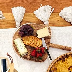 Mud Pie Large Paddle Board Serving Set